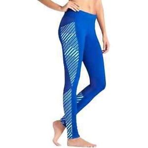 Athleta Sting Be Free Tight Yoga Tights Blue